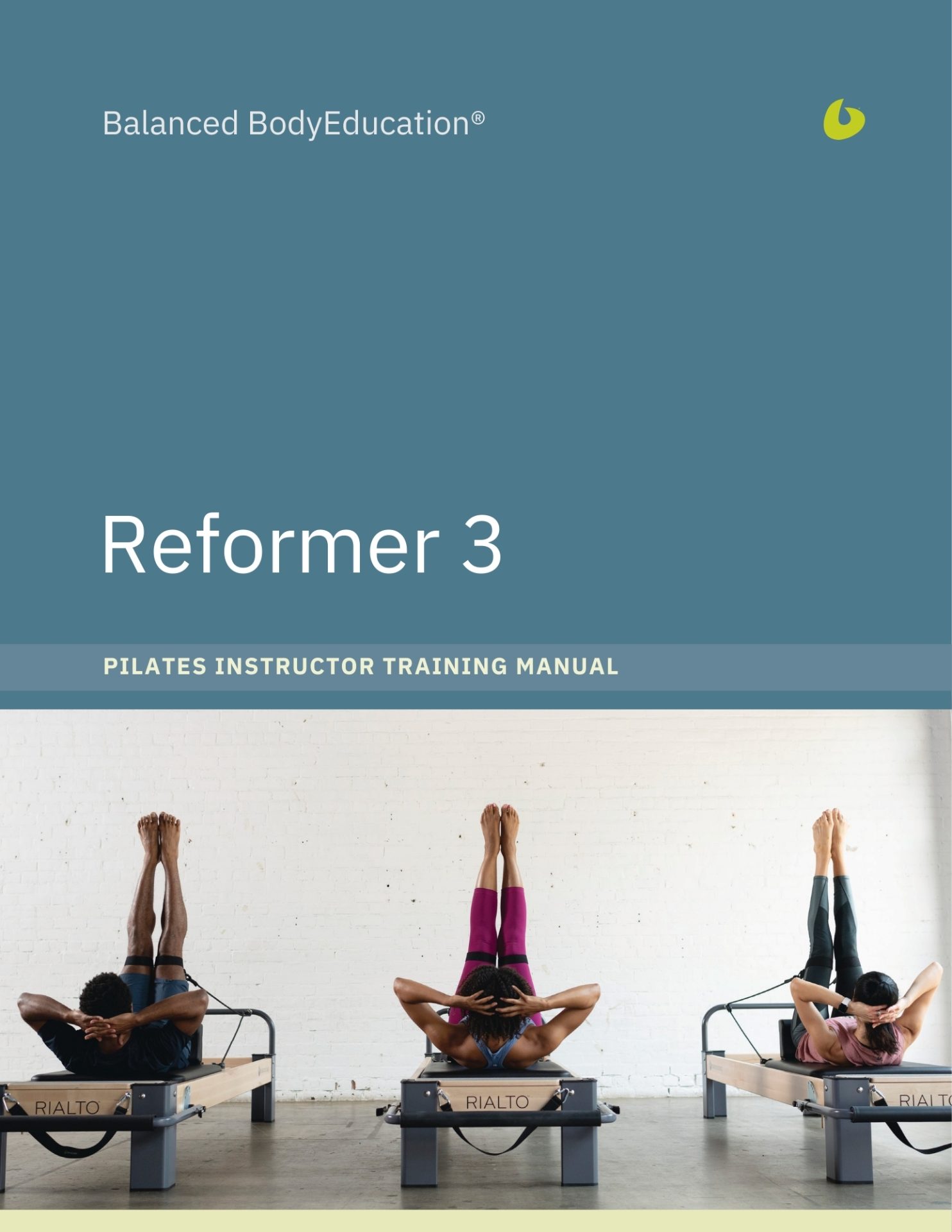 Reformer 3 training manual advanced Pilates equipment training book